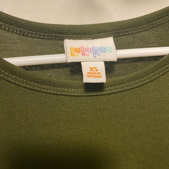 Lularoe High low green dress - Picture 2 of 2